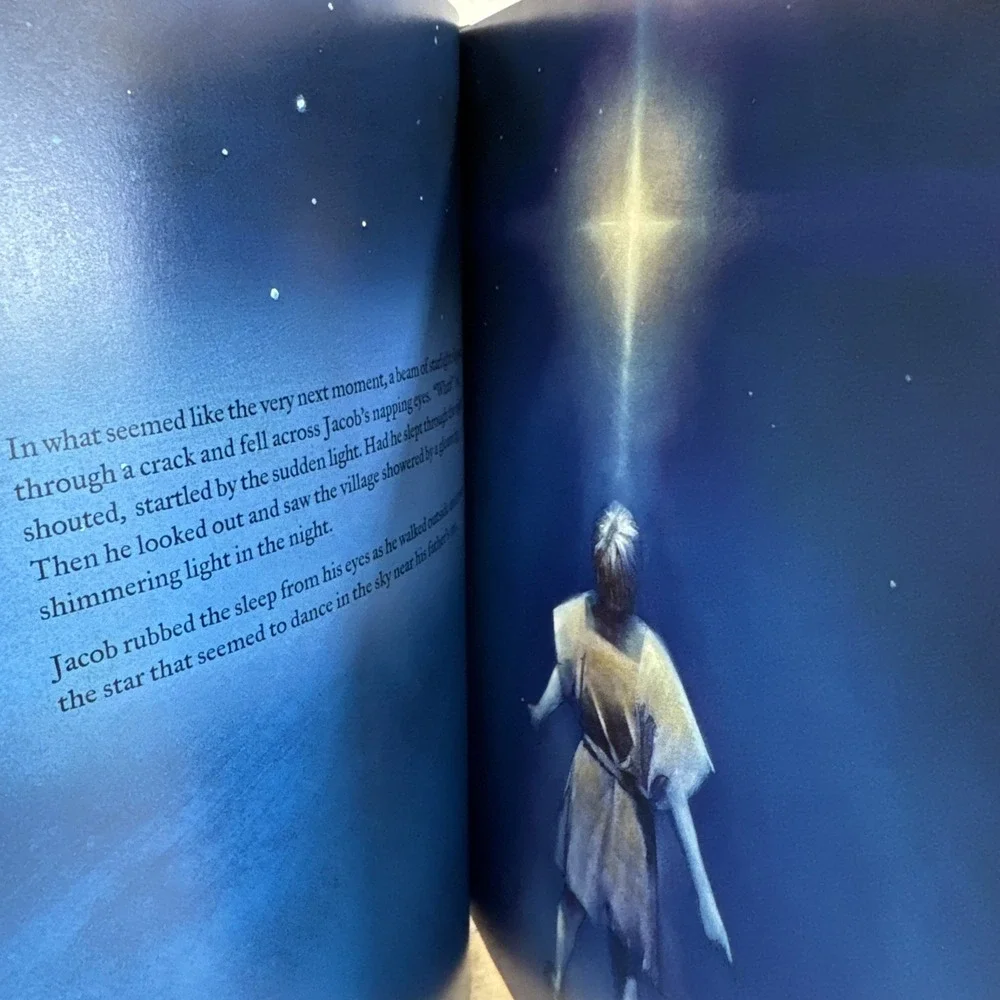 Jacobs Gift Max Lucado Illustrated by Robert Hunt Christian‎ Christmas Book